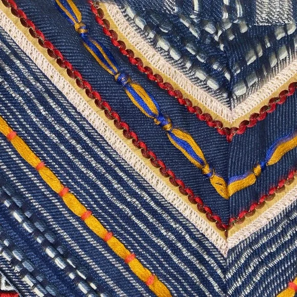 Anthropologie Maeve embroidered short skirt NWT gorgeous boho style, size 12 - Picture 2 of 9